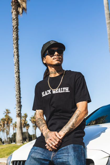 Black Wealth T Shirt - Finance Friday
