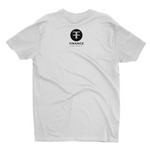 Pay Yourself First White T Shirt (Back) - Finance Friday