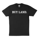 Buy Land Black T Shirt (Front) - Finance Friday